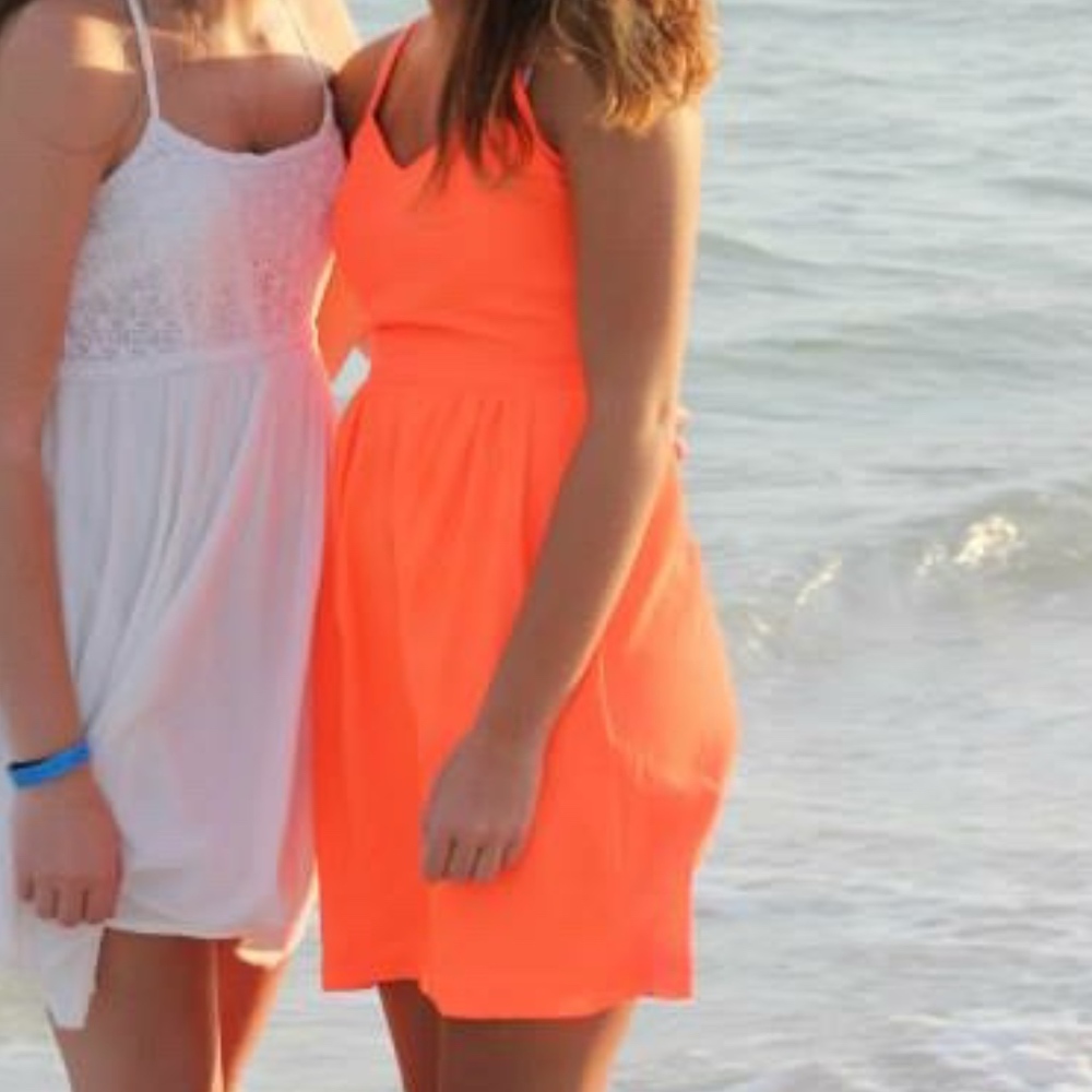 J.Crew Orange Cami Dress Size 0